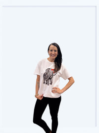 Coquette Alabama Elephant Graphic Tee