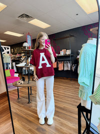 Vintage Short-Sleeve AU/AL Top