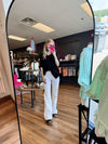 Mimi Short Dolman Sleeve Sweater Top