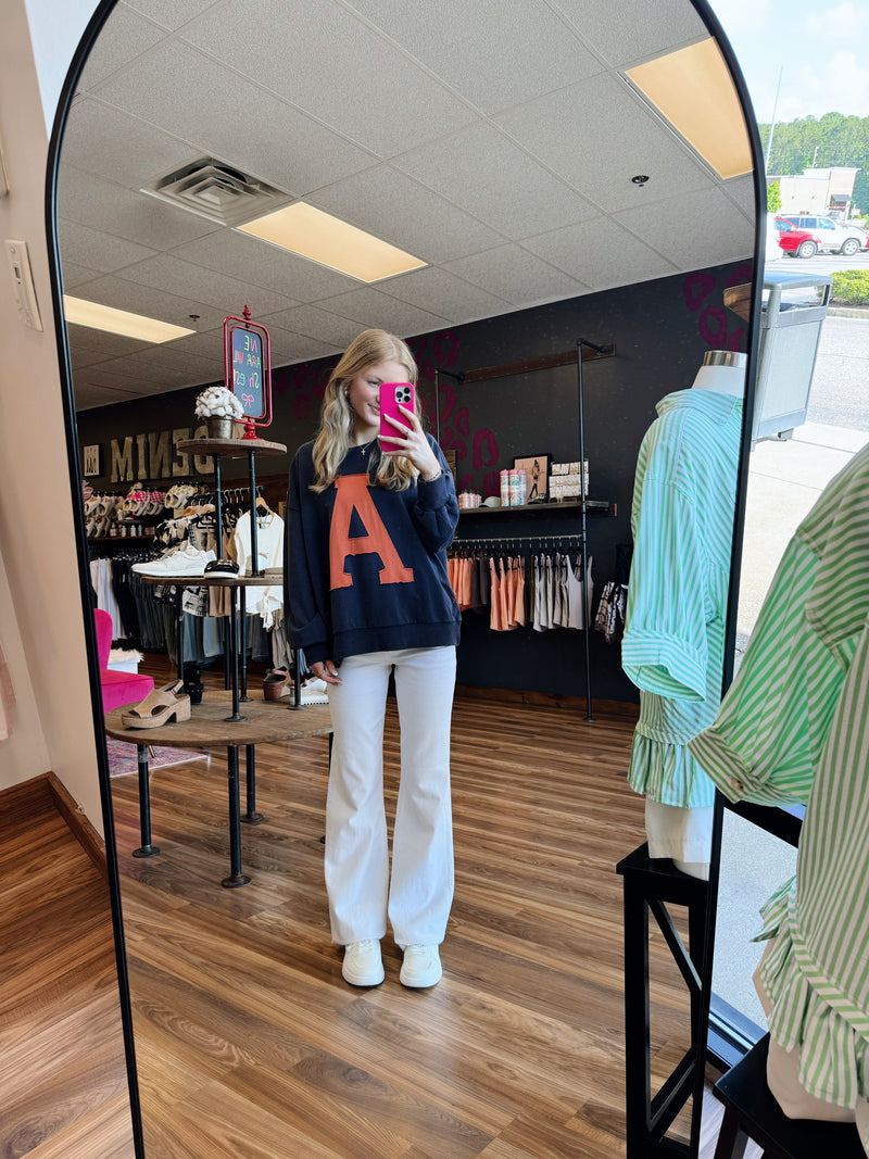 Vintage Long-Sleeve AU/AL Top