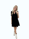 Sawyer Ruffle V-Neck Dress