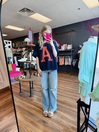 Vintage Short-Sleeve AU/AL Top