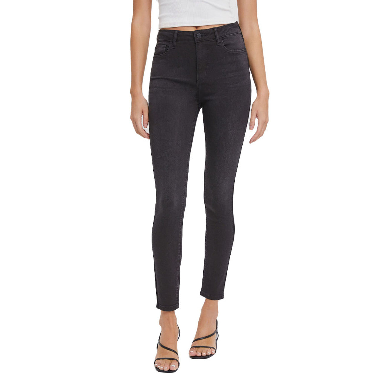 Cello Black High Rise Skinny Jeans