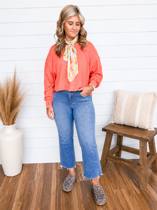 🍊 Back to Basics Cutout Top ⭐