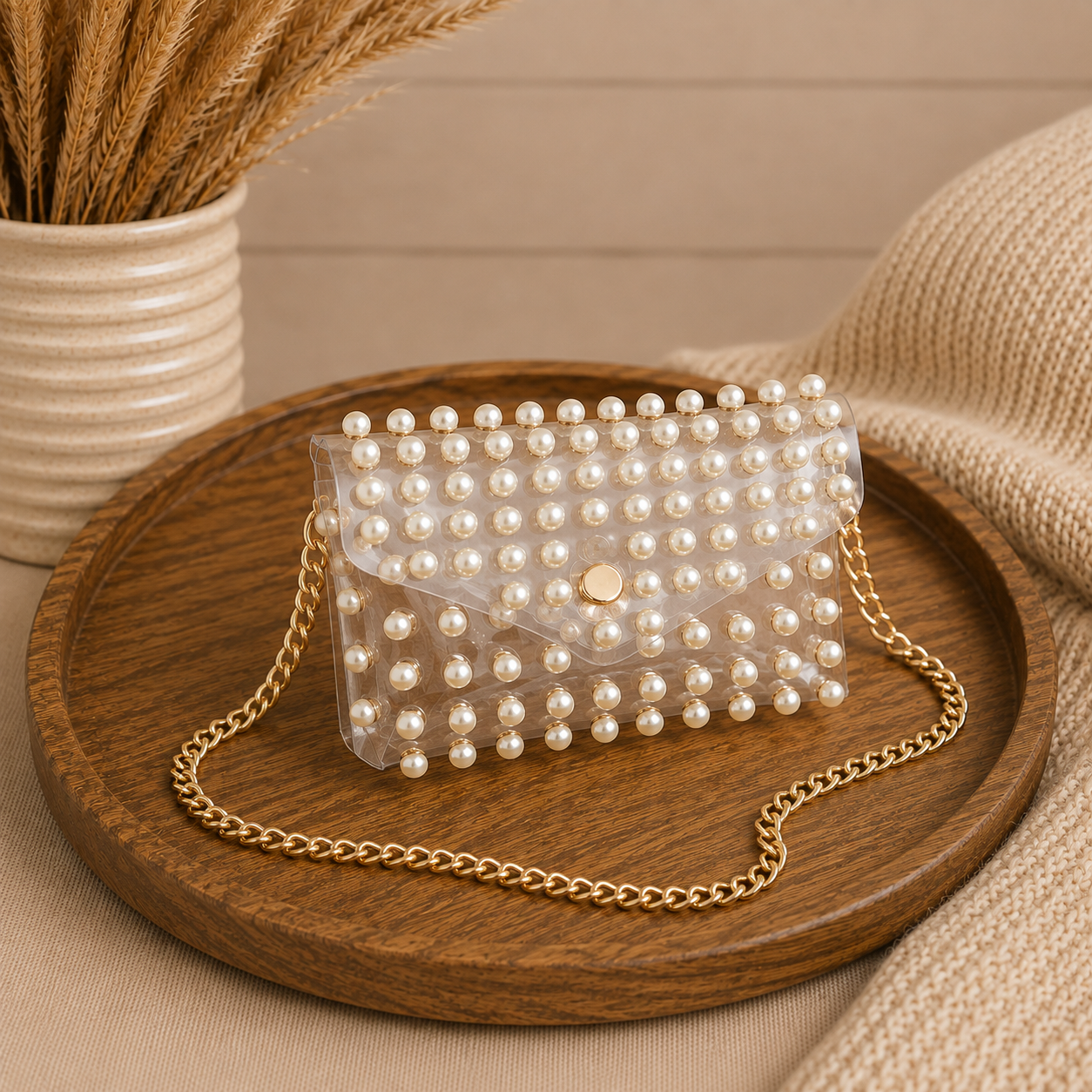 Clear Pearl Stadium Bag