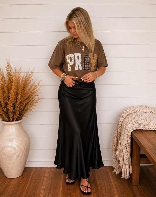 Pray Appliqué Tee