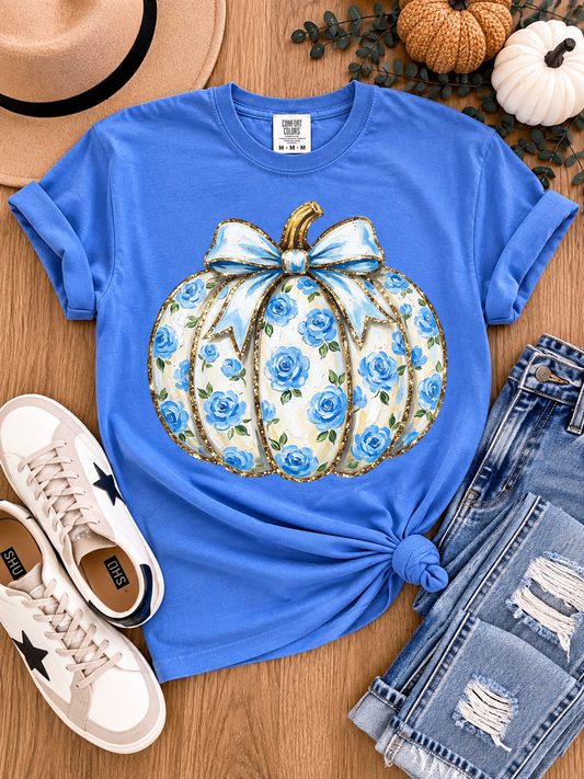 Glitter Pumpkin CC Tee