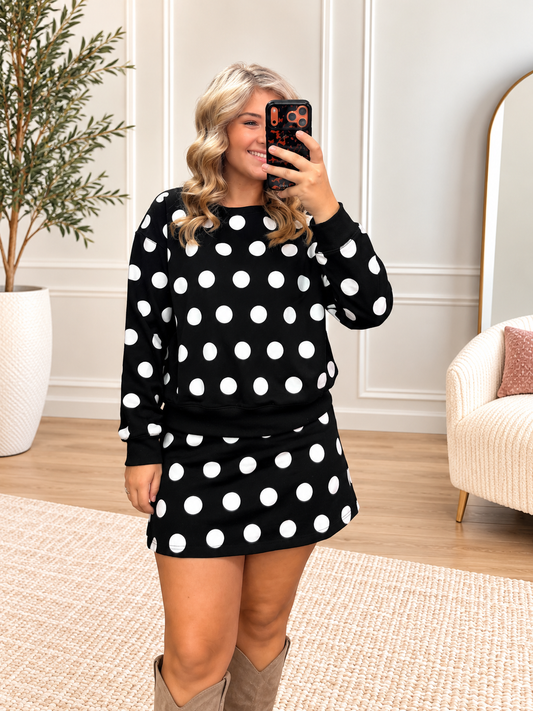 Playful Polka Pullover or Playful Polka Skort