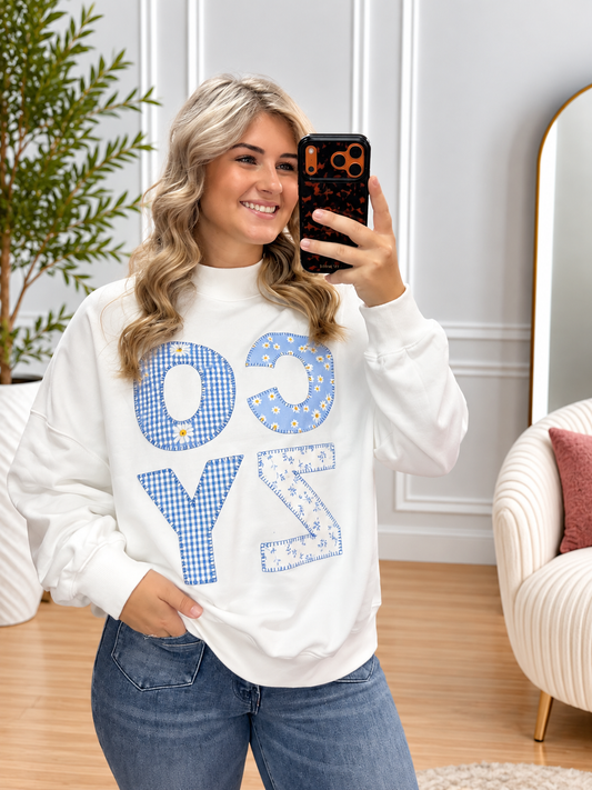 COZY Mock Neck Sweatshirt