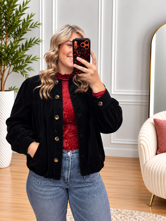 Midnight Corduroy Jacket