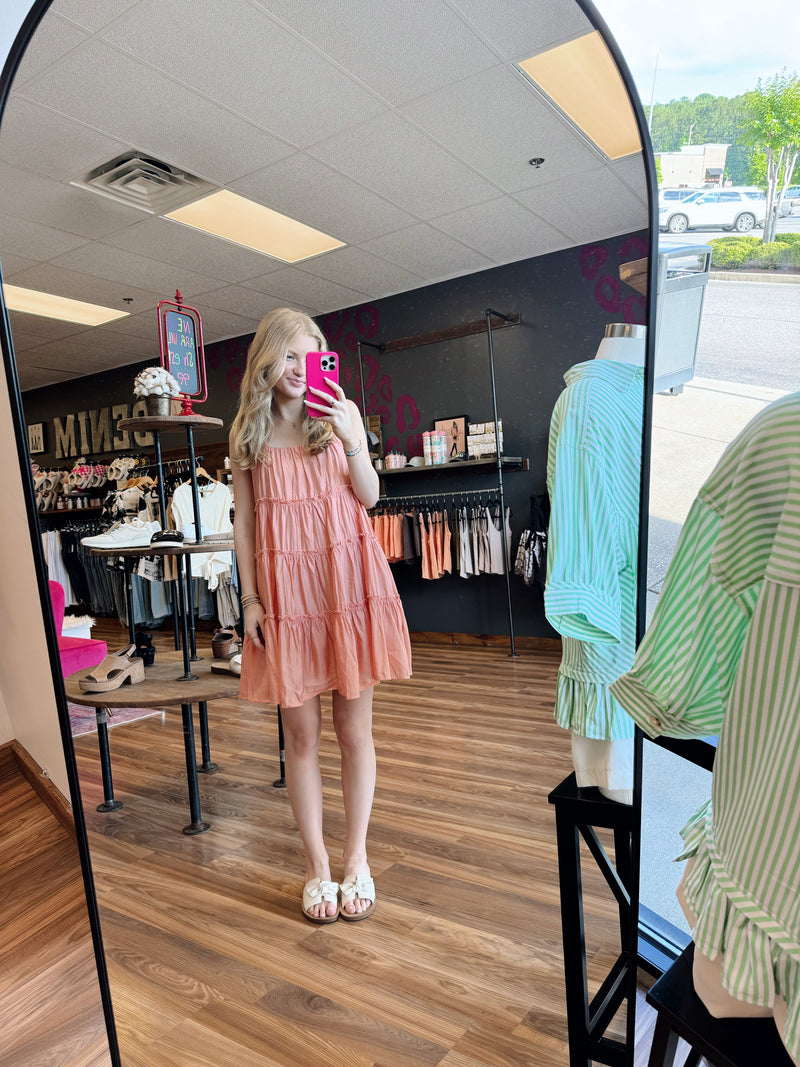 Leigh Ruffle Tiered Sundress