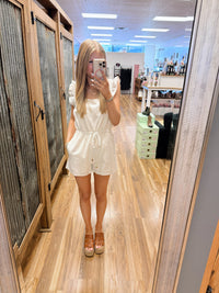 Scarlett Soft Linen Romper