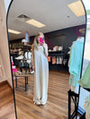 Olivia Oatmeal Jumpsuit