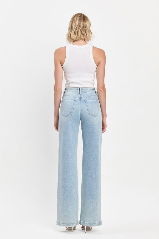 Vervet High Rise Wide Leg Jeans