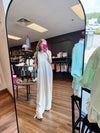 Olivia Oatmeal Jumpsuit