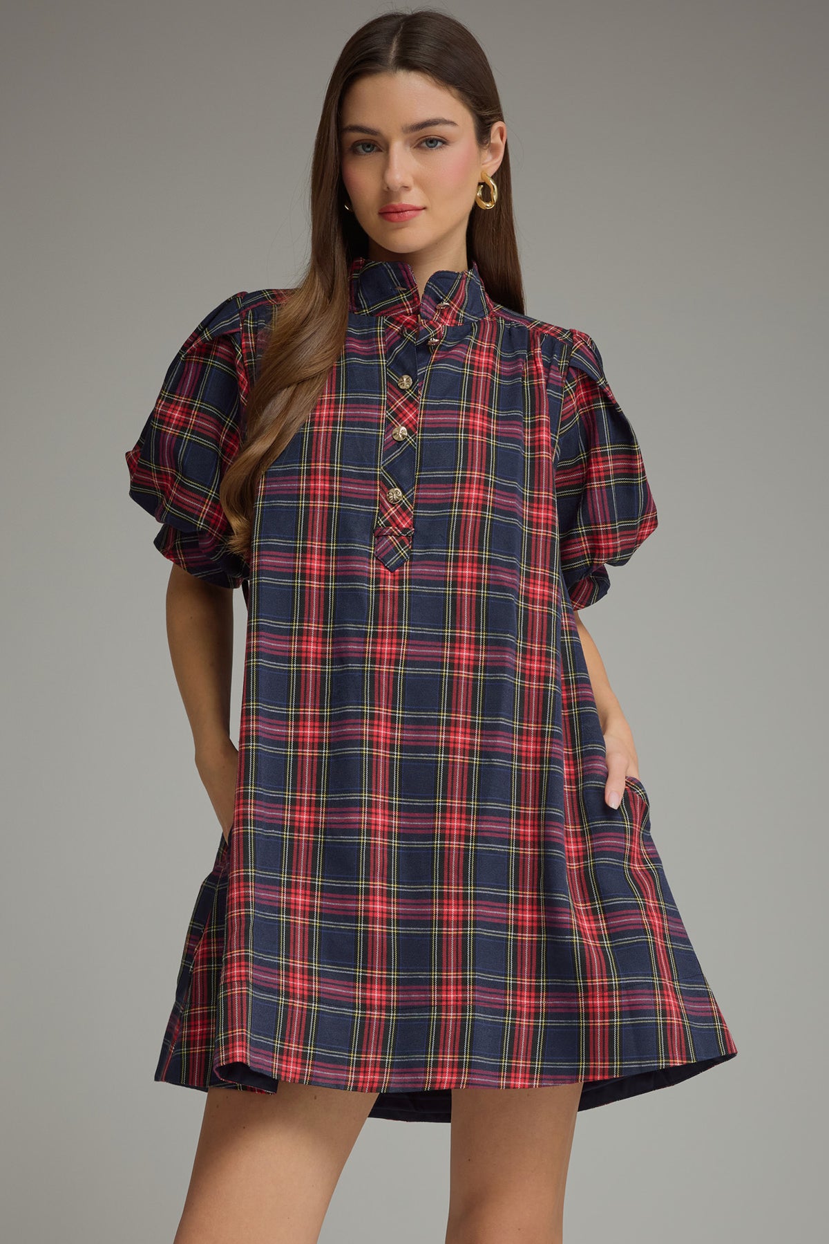 The Plaid About You Mini Dress ❤️