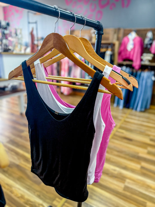 The Luxe V Neck Layering Tank