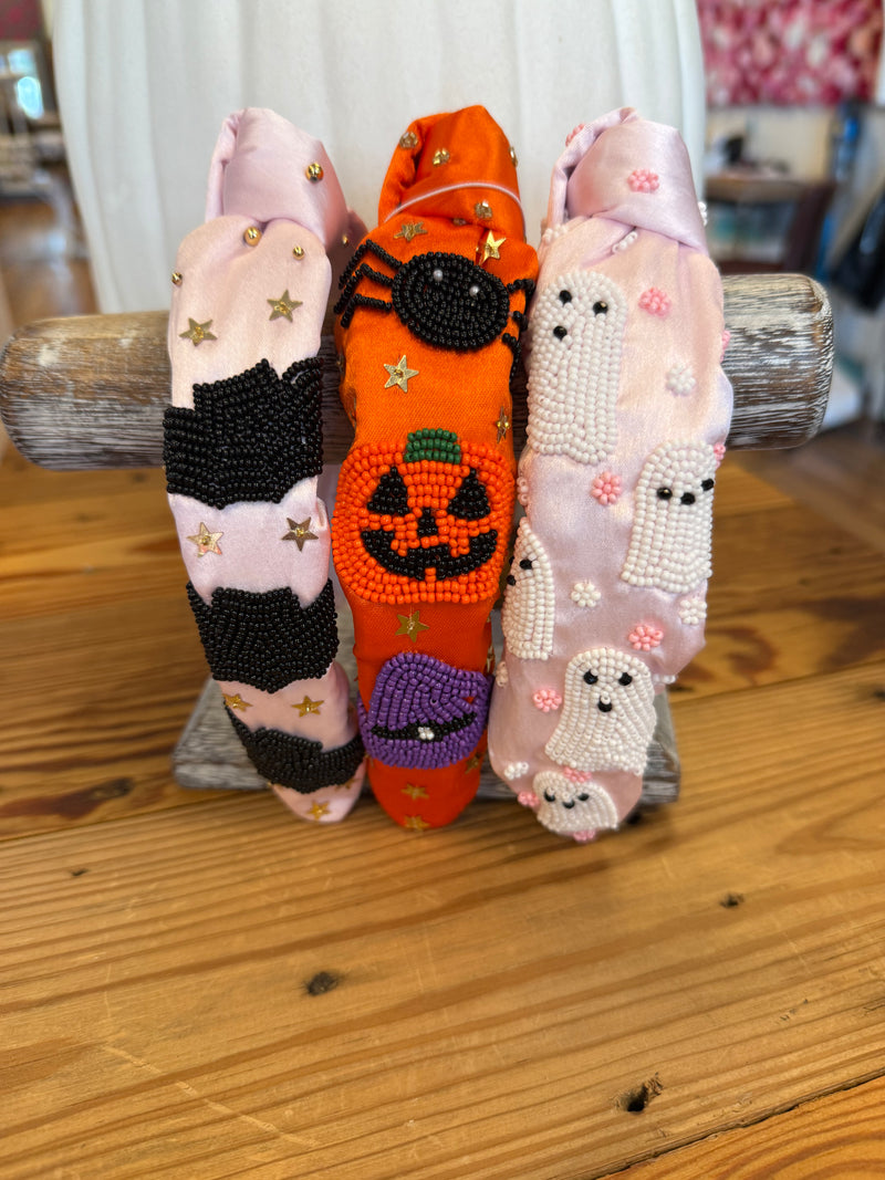 Halloween Beaded Headbands Three Styles!