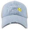 Various Softball Mom Hats
