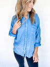 Washed Gauze Button Down Three Colors