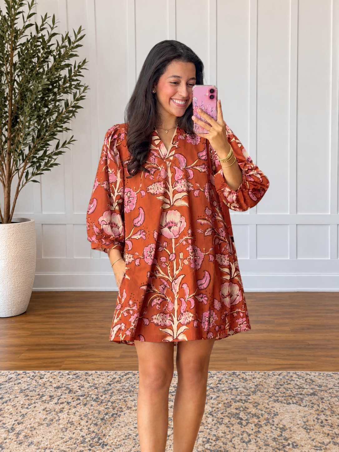 Cinnamon Bloom Dress
