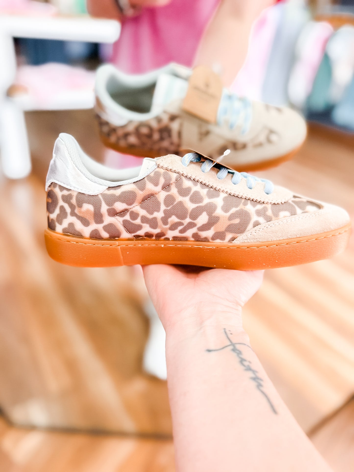 Victoria Berlin Animal Print Sneaker Mutli Color