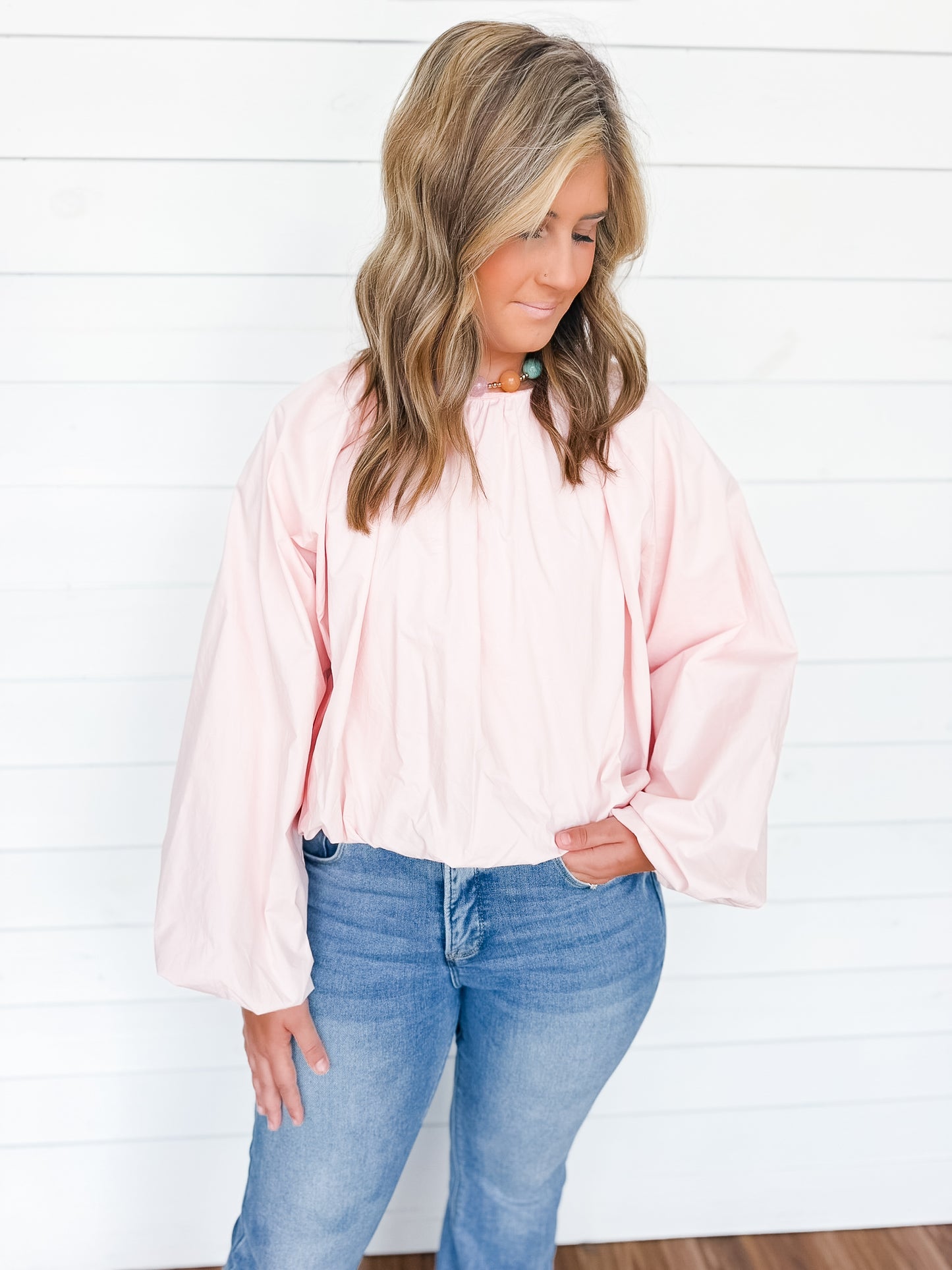 The Gathered Glow Top