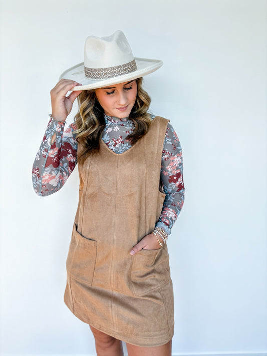 Golden Dune Suede A-Line