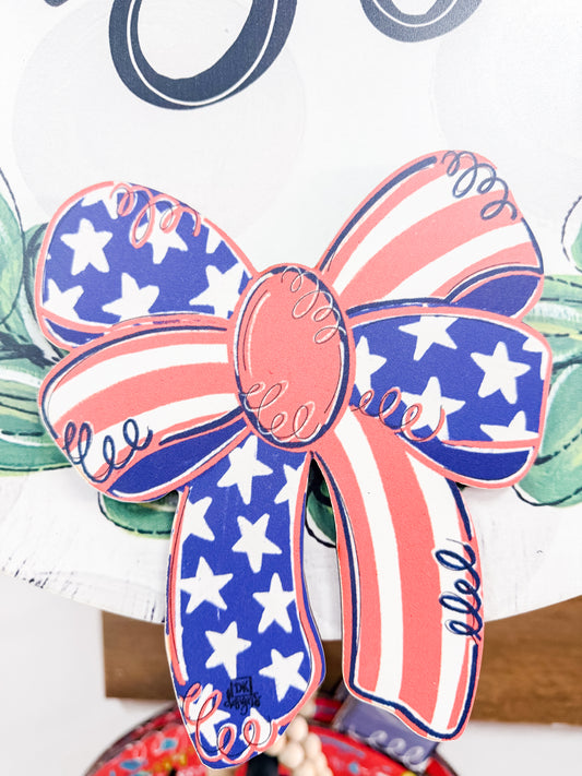 Patriotic Bow Mini