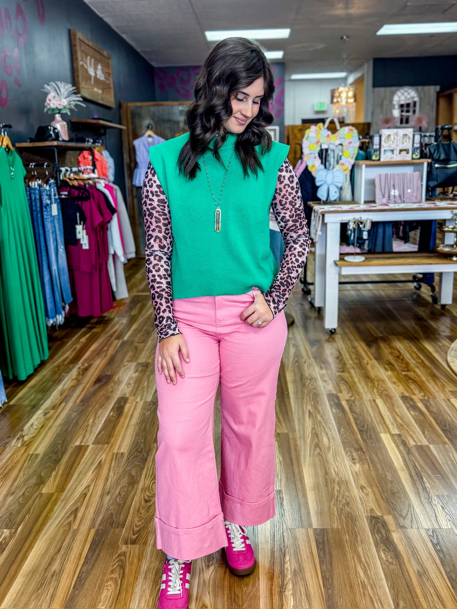 The Street Chic Patchwork Top Two Colors!