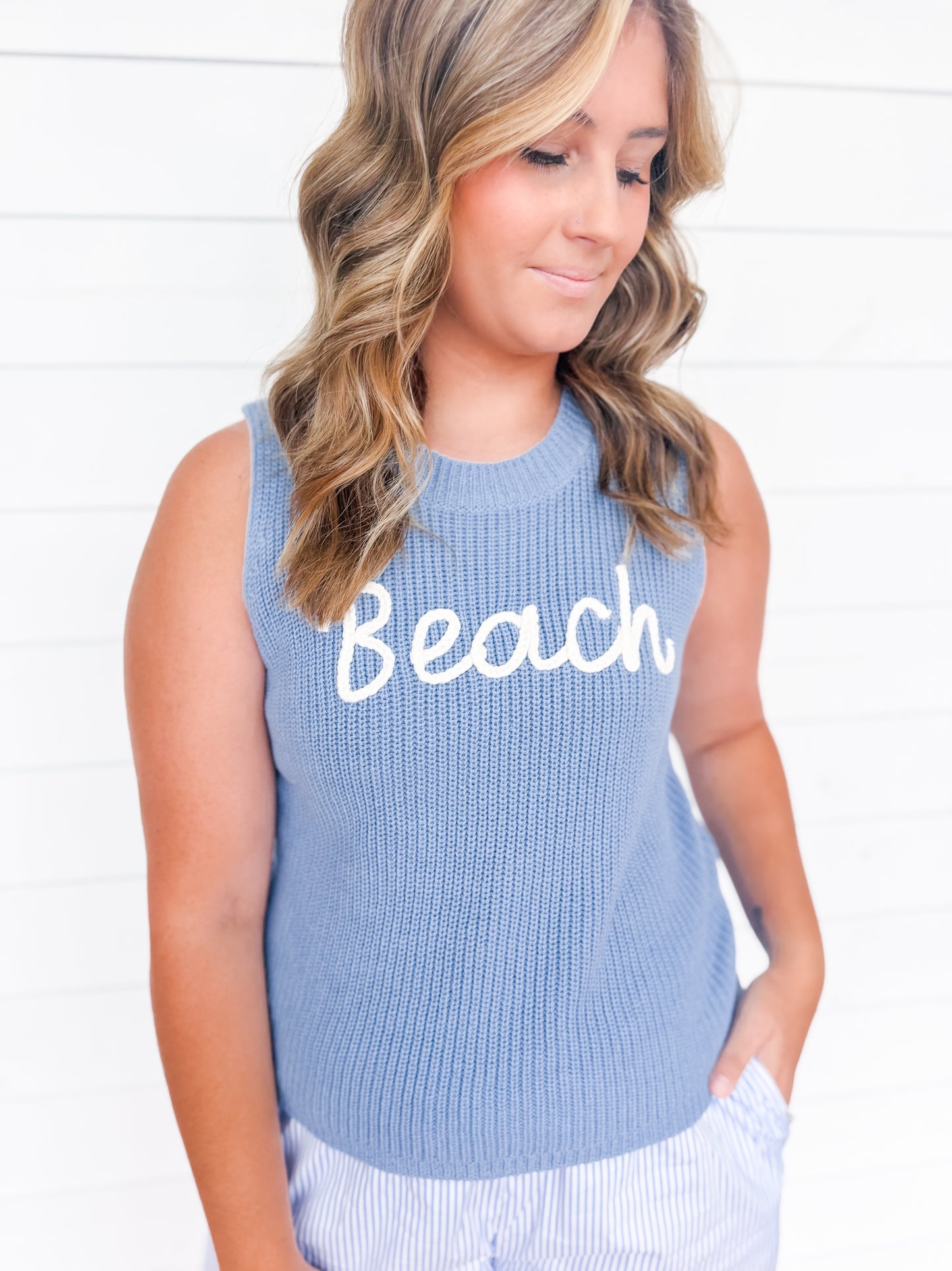 Beach Sweater Tank
