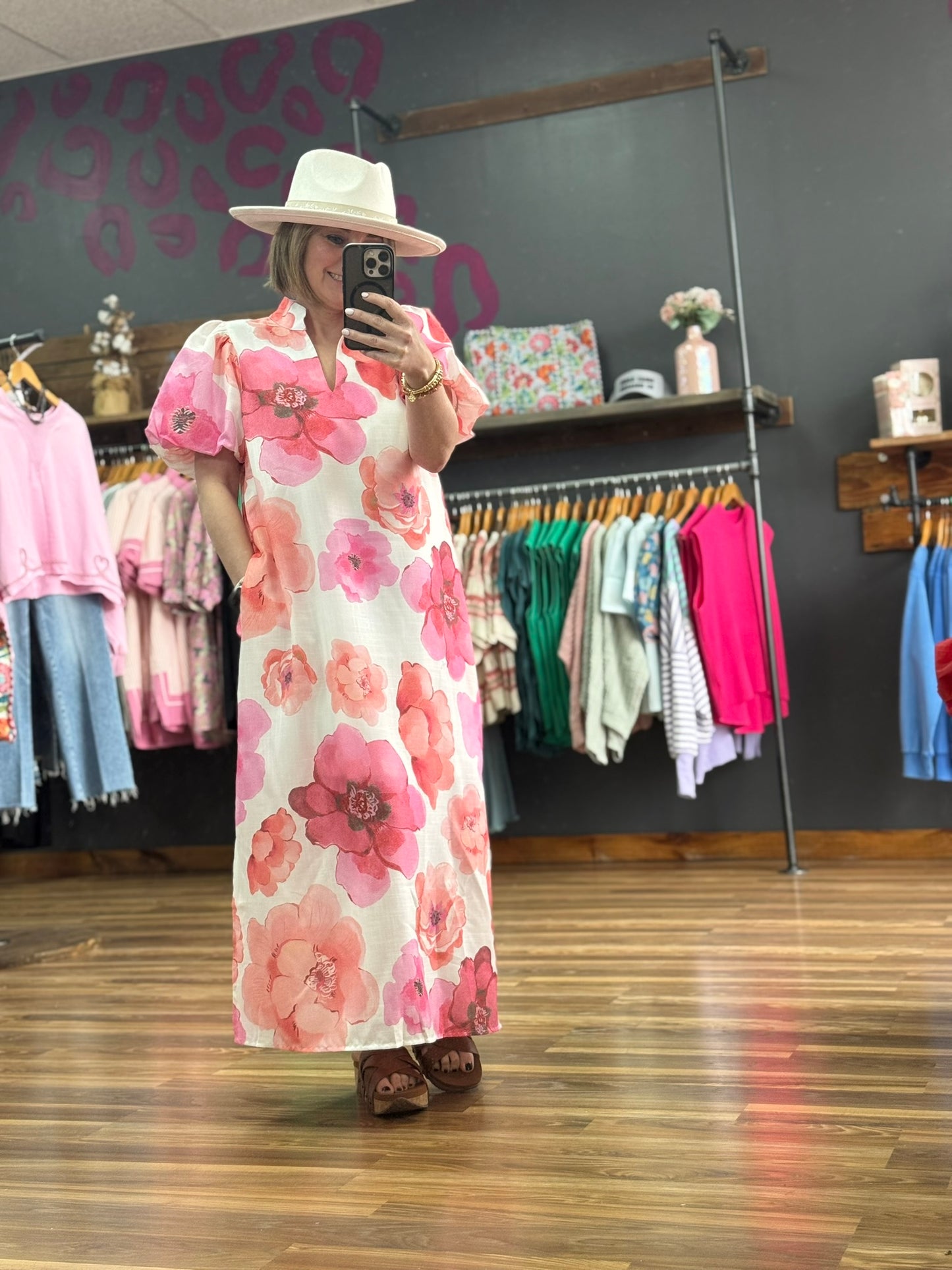The Pink Petal Linen Dress