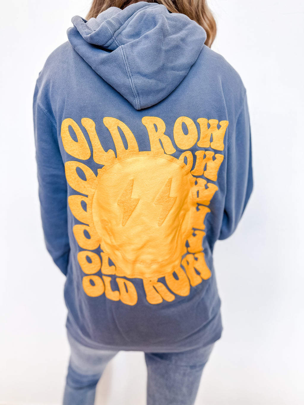 Old Row Smiley Face Hoodie