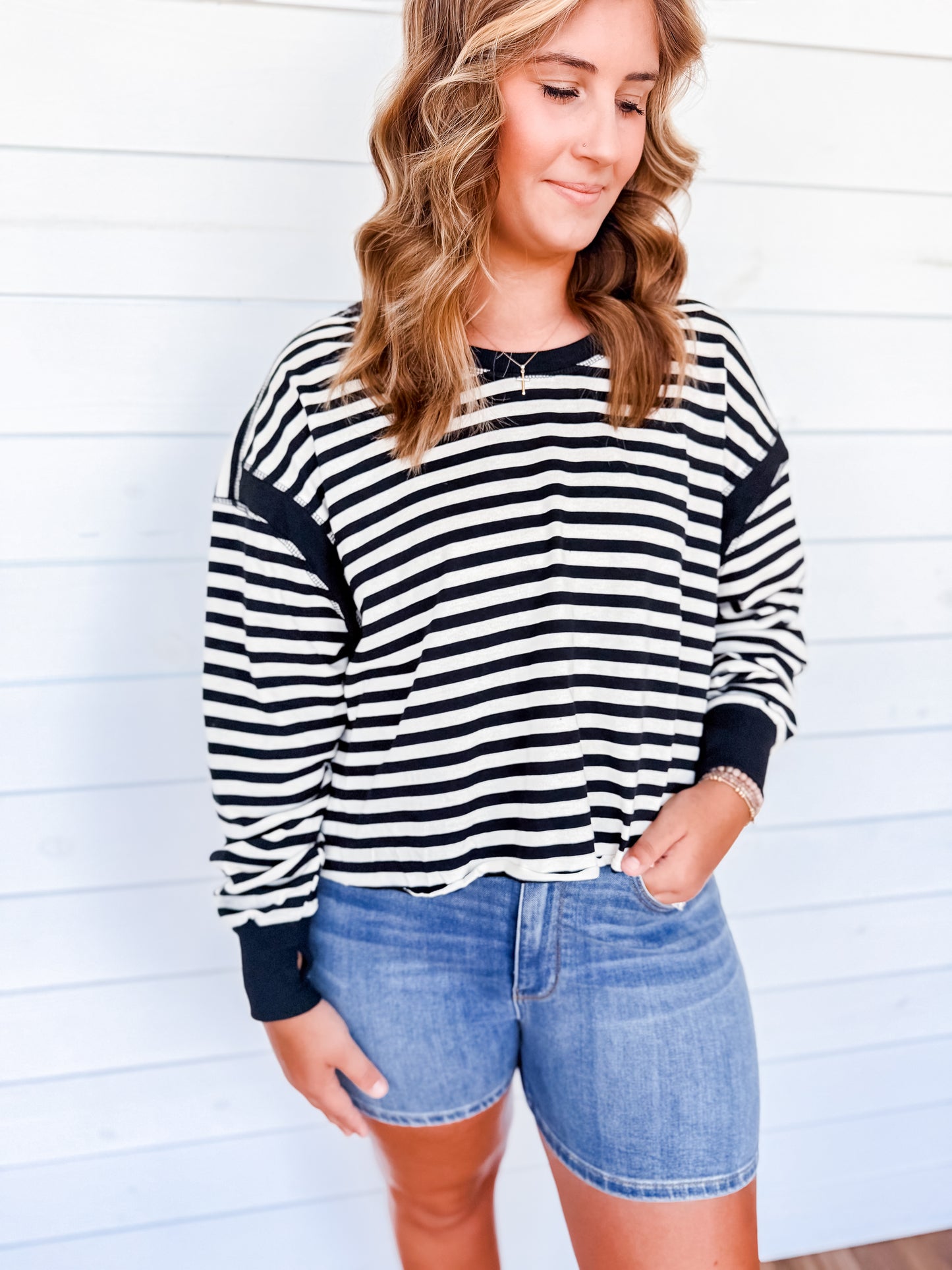 Weekend Stripes Top