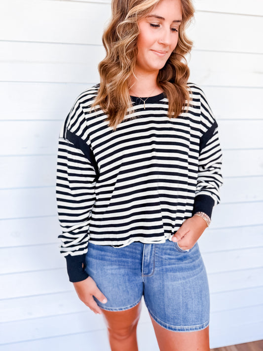 Weekend Stripes Top