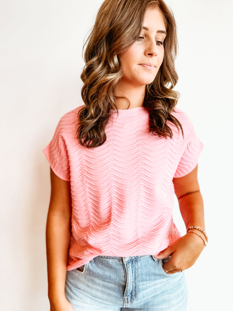 Kate Strawberry Pink Top