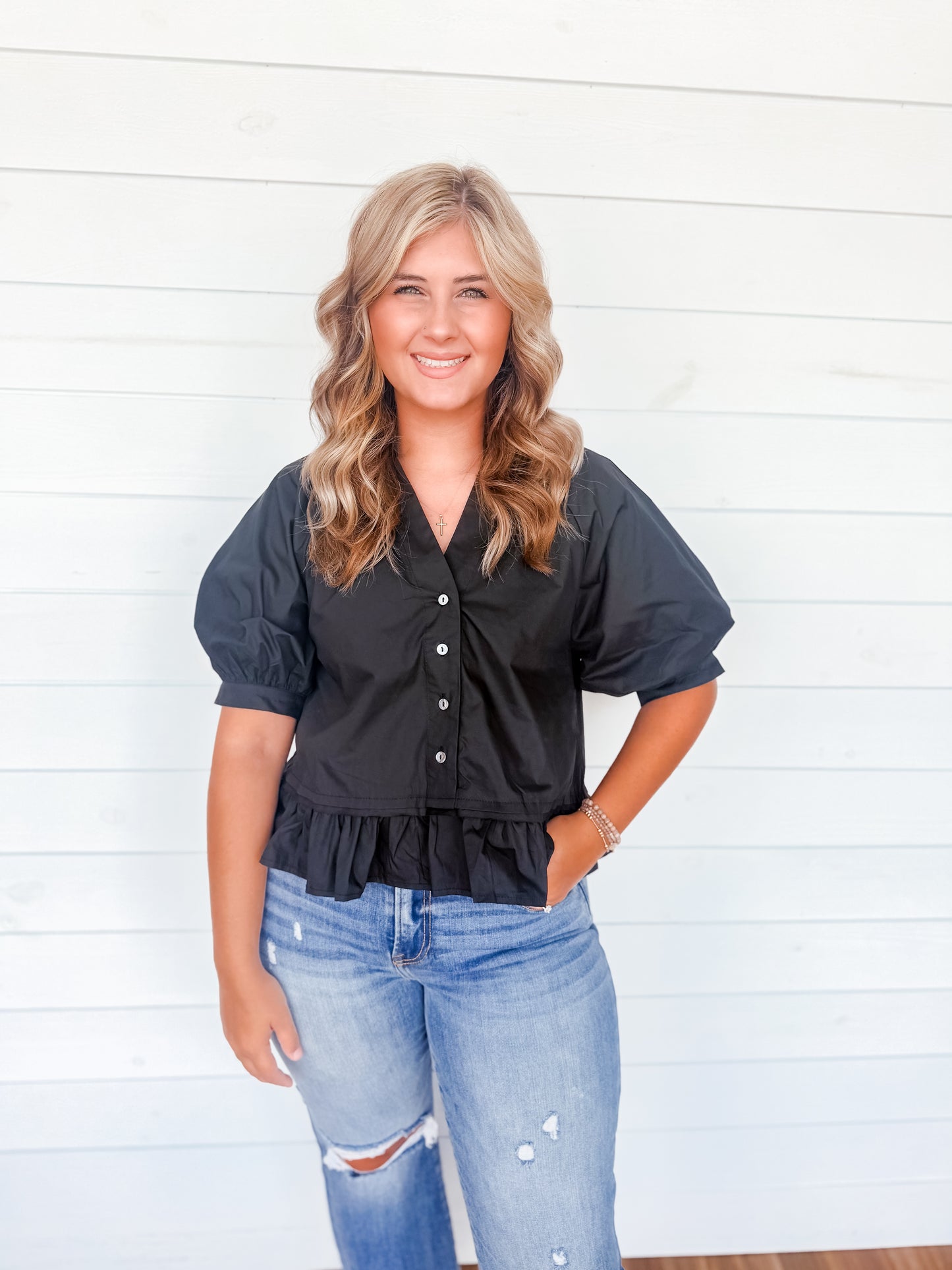 Ruffle & Ready Top ✨ Two Colors!