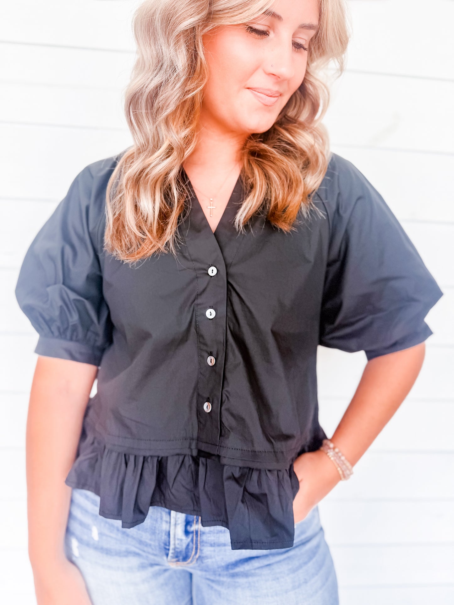 Ruffle & Ready Top ✨ Two Colors!