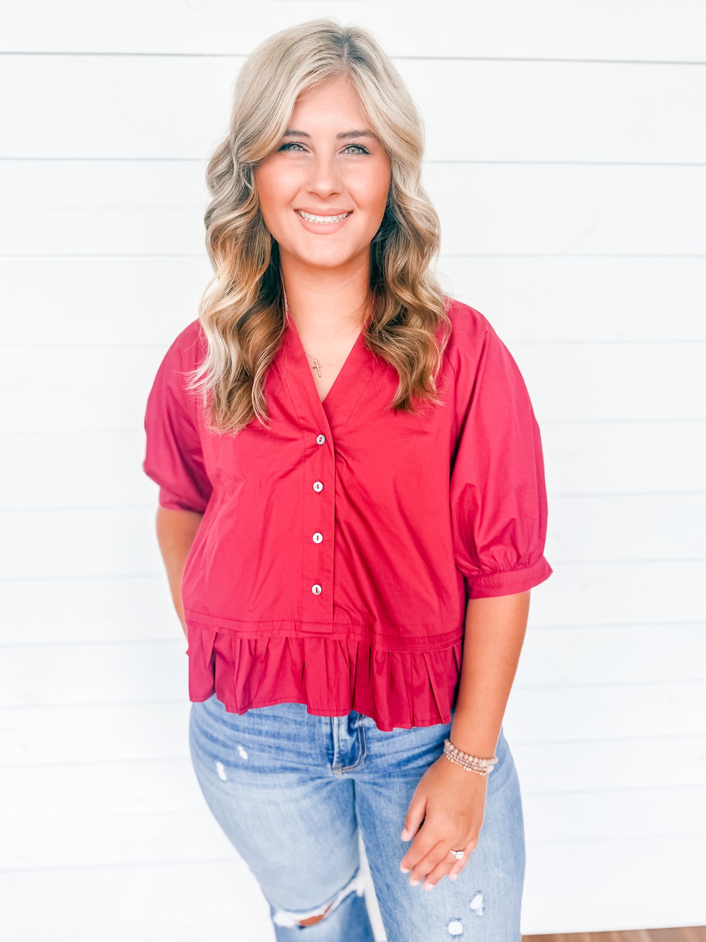 Ruffle & Ready Top ✨ Two Colors!