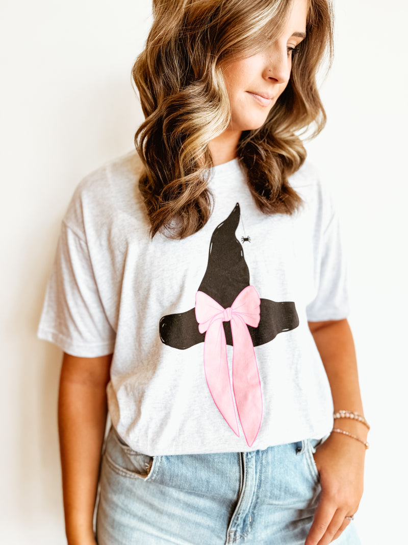 Witchy Hat Bow Tee