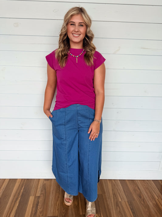 Vintage Deep Denim Tulip Denim