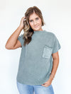Jaded Mock Neck Sweater Two Colors!