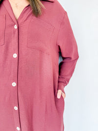 All About You Button Up Maxi Dress