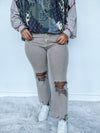 Washed Cropped Bottoms Two Colors!!