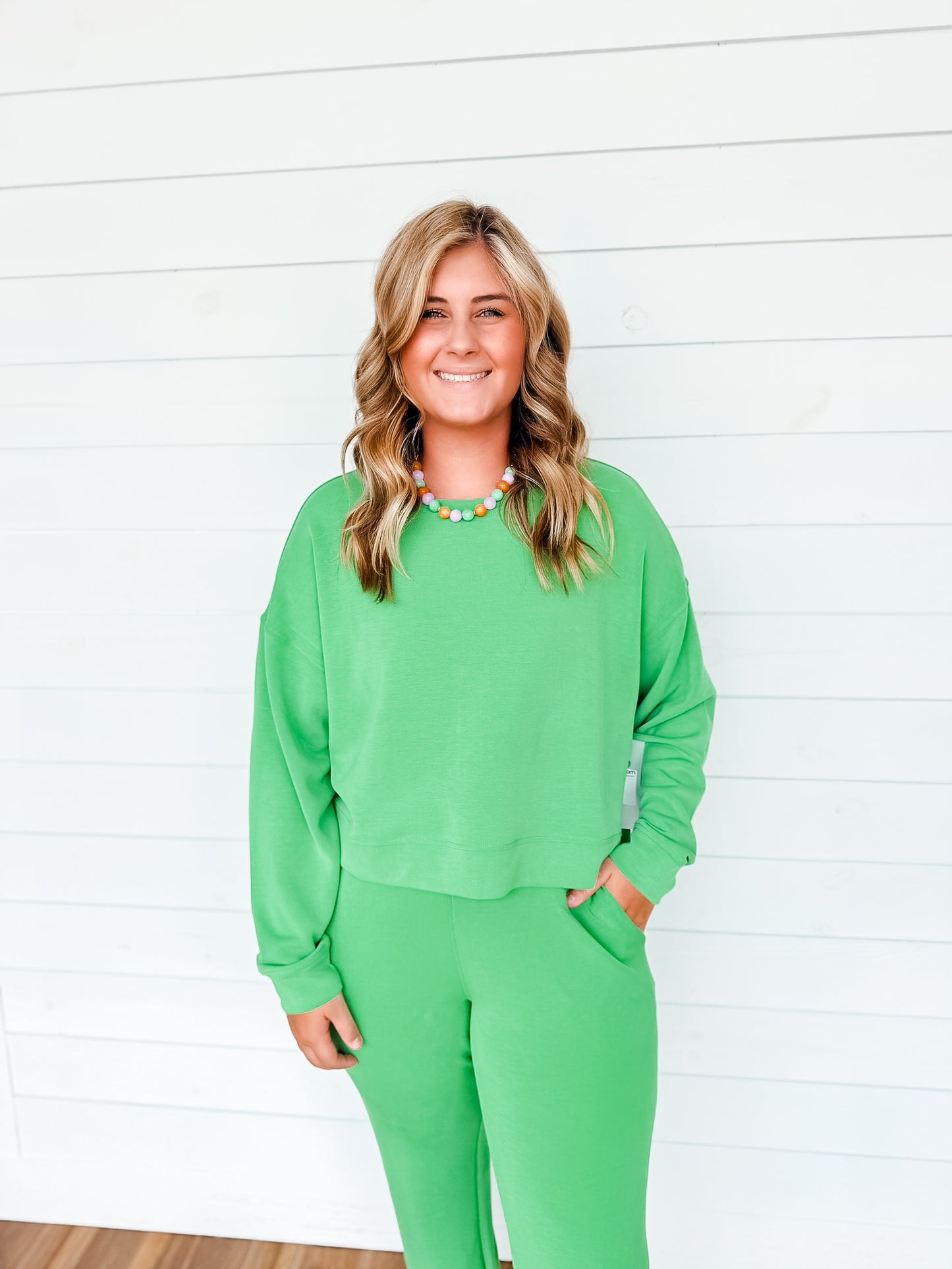 Laguna Dropped Shoulder Sweatshirt