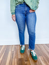 Risen Elevate High Rise Crop Jeans