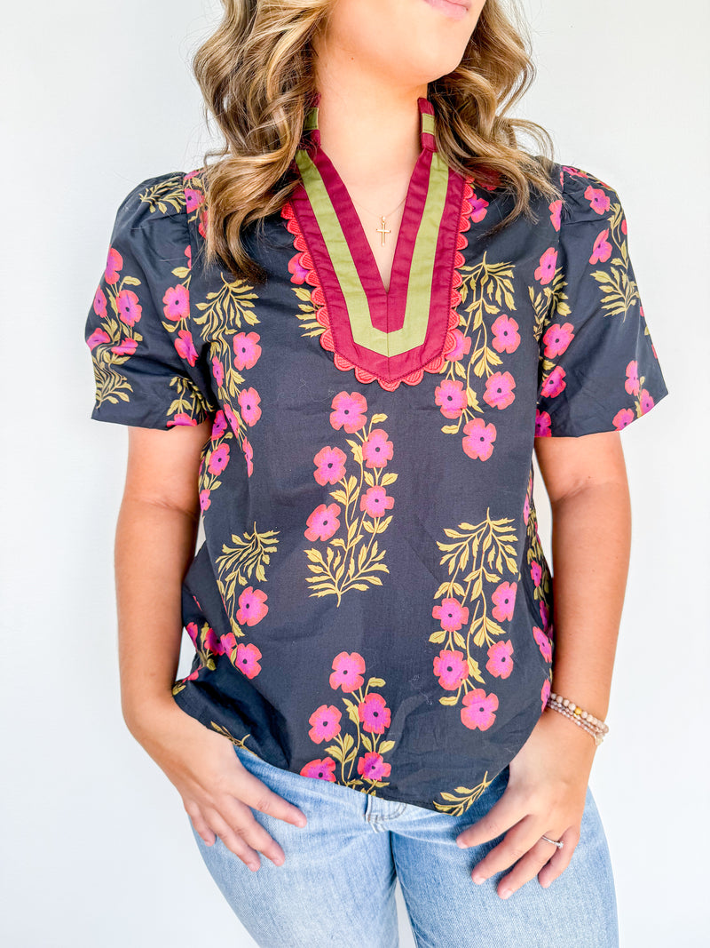 Wildflower Charm Top