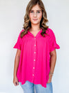 Effortless Ease Gauze Blouse