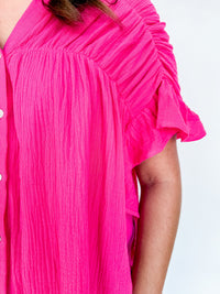 Effortless Ease Gauze Blouse