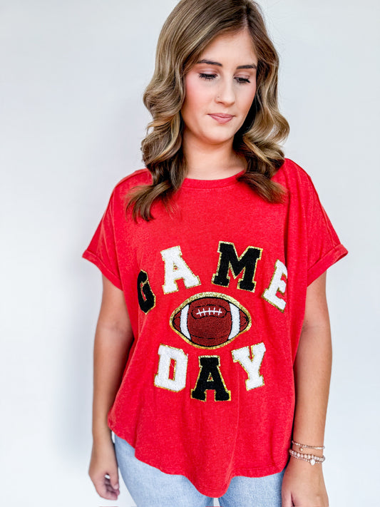 Game Day Vintage Top Two Colors!